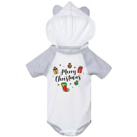 Inktastic Merry Christmas with Presents Ornaments and Stocking Gift Baby Boy or Baby Girl Bodysuit
Inktastic Merry Christmas with Presents Ornaments and Stocking Gift Baby Boy or Baby Girl Bodysuit