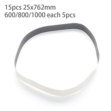 huntermon 15pcs 25 x 762mm Sanding Belts 600/800/1000 Grit Silicon Carbide Sanding Belts Abrasive Tools
huntermon 15pcs 25 x 762mm Sanding Belts 600/800/1000 Grit Silicon Carbide Sanding Belts Abrasive Tools