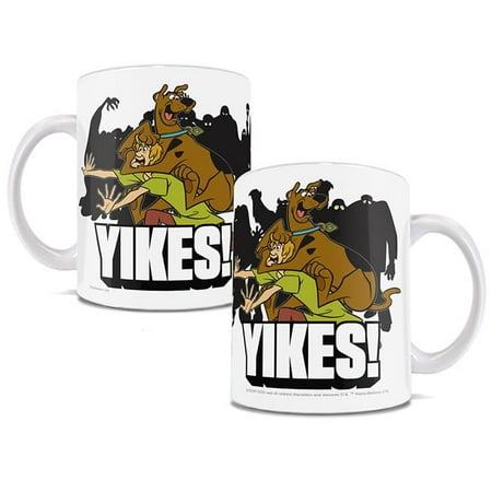 Trend Setters Scooby Doo Yikes Ceramic Mug White