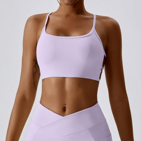 Women s Bra Sports Sports Chest Padded Crossed Back Spaghetti Straps Yoga Fitness Spring Summer Casual Basic Soft Fashion Cute Daily Underwear
Women s Bra Sports Sports Chest Padded Crossed Back Spaghetti Straps Yoga Fitness Spring Summer Casual Basic Soft Fashion Cute Daily Underwear