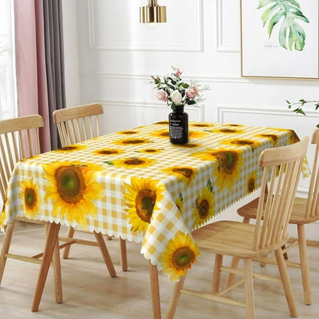 Uorbeay 60x102inches Spring Floral Tablecloth Watercolor Flowers Blossom with Green Leaves Print Rectangle Table Cloth Wrinkle Resistant Waterproof Table Cover for Picnic Party Home Dining Room Decor
Uorbeay 60x102inches Spring Floral Tablecloth Watercolor Flowers Blossom with Green Leaves Print Rectangle Table Cloth Wrinkle Resistant Waterproof Table Cover for Picnic Party Home Dining Room Decor