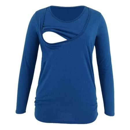 Nursing T shirt Maternity Long Sleeve Top for Breastfeeding Pregnancy Shirt Ladies Fashion Solid Color Print Short Sleeve Maternity Breastfeeding Clothe Top
Nursing T shirt Maternity Long Sleeve Top for Breastfeeding Pregnancy Shirt Ladies Fashion Solid Color Print Short Sleeve Maternity Breastfeeding Clothe Top