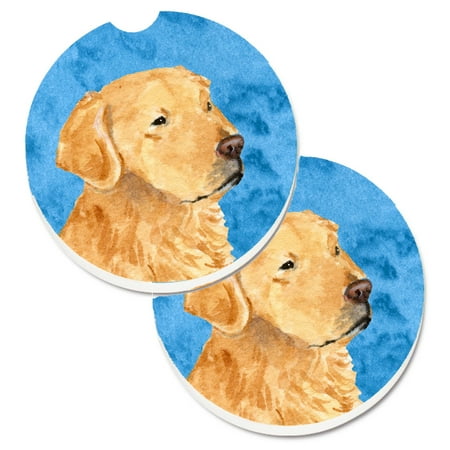 Carolines Treasures SS4752-BUCARC Blue Golden Retriever Set of 2 Cup Holder Car Coasters Large multicolor
Carolines Treasures SS4752-BUCARC Blue Golden Retriever Set of 2 Cup Holder Car Coasters Large multicolor