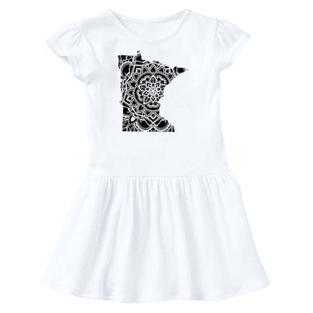 Inktastic Minnesota Silhouette Mandala Gift Toddler Girl Dress
Inktastic Minnesota Silhouette Mandala Gift Toddler Girl Dress