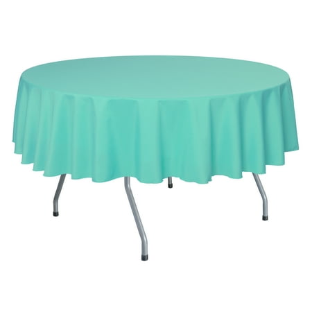 Ultimate Textile (10 Pack) 84-Inch Round Polyester Linen Tablecloth - for Wedding Restaurant or Banquet use Caribbean Blue
Ultimate Textile (10 Pack) 84-Inch Round Polyester Linen Tablecloth - for Wedding Restaurant or Banquet use Caribbean Blue