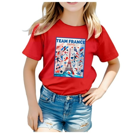 WUXIAN Toddler Unisex Kids Print Tee Boy Girls Funny T Shirts Short Sleeve Round Neck Tops For 3 13Y Infants Baby Clothes Children Comfortable Dailywear
WUXIAN Toddler Unisex Kids Print Tee Boy Girls Funny T Shirts Short Sleeve Round Neck Tops For 3 13Y Infants Baby Clothes Children Comfortable Dailywear