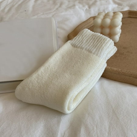 Socks For Women Autumn And Winter Warm Thick Solid Color Mid Tube Girls Stockings
Socks For Women Autumn And Winter Warm Thick Solid Color Mid Tube Girls Stockings