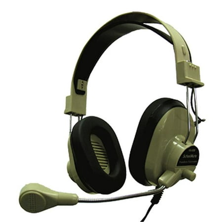Hamilton Electronics- Vcom HECHA66M Deluxe Multimedia Headphone W- Mic