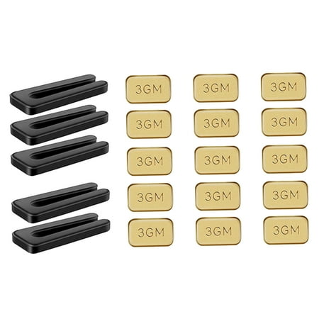 WINOMO 5 Sets Fan Balancing Kit Ceiling Fan Balancing Weights Fan Balancing Plastic Clips
WINOMO 5 Sets Fan Balancing Kit Ceiling Fan Balancing Weights Fan Balancing Plastic Clips