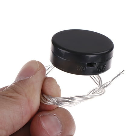 CR2032 coin button cell battery socket holder case with on/off switch lead bl WL