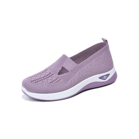 Frontwalk Ladies Sneakers Slip On Walking Shoes Casual Flats Work Nonslip Loafers Women Round Toe Moccasins Light Purple 8
Frontwalk Ladies Sneakers Slip On Walking Shoes Casual Flats Work Nonslip Loafers Women Round Toe Moccasins Light Purple 8