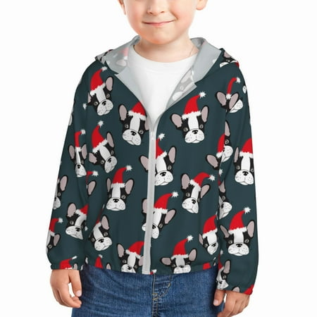 Sun Hoodie for Kids Christmas Hat Cute Puppy A Long Sleeve Swim Fishing Shirts Sun Protection Zip Up Jacket Clothing Athletic Hoodie
Sun Hoodie for Kids Christmas Hat Cute Puppy A Long Sleeve Swim Fishing Shirts Sun Protection Zip Up Jacket Clothing Athletic Hoodie