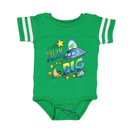 Inktastic Dream Big Cute Space Dinosaur Flying Spaceship Gift Baby Boy or Baby Girl Bodysuit
Inktastic Dream Big Cute Space Dinosaur Flying Spaceship Gift Baby Boy or Baby Girl Bodysuit