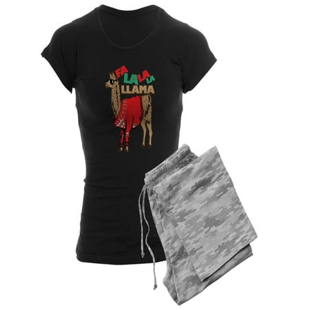 CafePress - Fa La La Llama - Women s Dark Pajamas