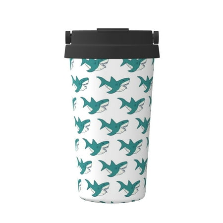 Gaeub Cartoon Shark Print Travel Mug Insulated Coffee Mug with Leakproof Lid Travel Coffee Mug Vacuum Stainless Steel Double Walled Reusable Coffee Cup
Gaeub Cartoon Shark Print Travel Mug Insulated Coffee Mug with Leakproof Lid Travel Coffee Mug Vacuum Stainless Steel Double Walled Reusable Coffee Cup