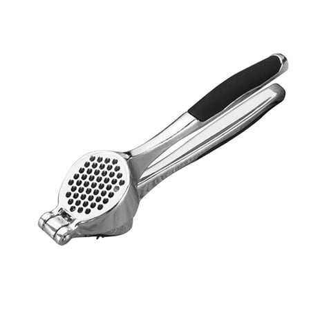 Ergonomic Easy Clean Garlic Press Crusher Soft Handled Kitchen Tool Zinc Alloy