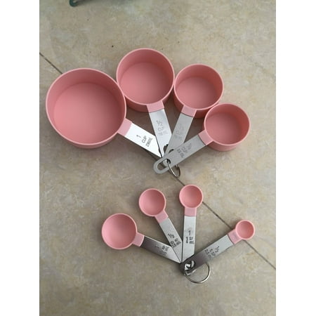Measuring Cups and Spoons Set of 8 Pieces,Nesting Measure Cups with Stainless Steel Handle,for Dry and Liquid Ingredient
Measuring Cups and Spoons Set of 8 Pieces,Nesting Measure Cups with Stainless Steel Handle,for Dry and Liquid Ingredient