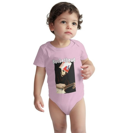 Buckethead s Baby Onesie Toddler Baby Boys Girls Short-Sleeve Bodysuits Cotton Romper Pink 18 Months
Buckethead s Baby Onesie Toddler Baby Boys Girls Short-Sleeve Bodysuits Cotton Romper Pink 18 Months