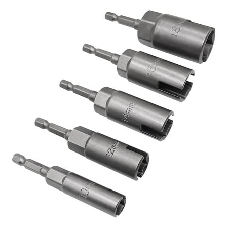 5 PCS Wing Nut Driver Set with 1/4 Inch Hex Slot Wing Nuts Drill Bit Socket Wrenches Set for Panel
5 PCS Wing Nut Driver Set with 1/4 Inch Hex Slot Wing Nuts Drill Bit Socket Wrenches Set for Panel