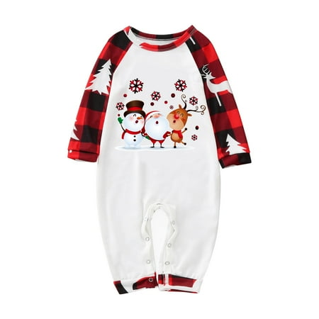 Christmas Pajamas for Family Parent-Child Outfit Winter Fall Cute Prints Romper Clothes Long Sleeve Jumpsuit Pajama Sets
Christmas Pajamas for Family Parent-Child Outfit Winter Fall Cute Prints Romper Clothes Long Sleeve Jumpsuit Pajama Sets