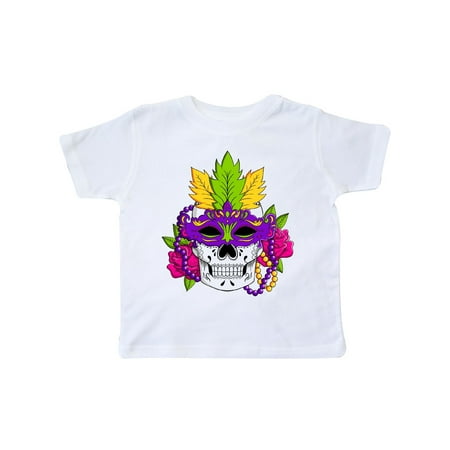 Inktastic Mardi Gras Skull with Masquerade Mask Gift Toddler Boy or Toddler Girl T-Shirt
Inktastic Mardi Gras Skull with Masquerade Mask Gift Toddler Boy or Toddler Girl T-Shirt