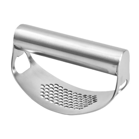 Garlic Crusher Stainless Steel Manual Garlic Press Squeezer Curved Masher with Handle Kitchen Gadget
Garlic Crusher Stainless Steel Manual Garlic Press Squeezer Curved Masher with Handle Kitchen Gadget