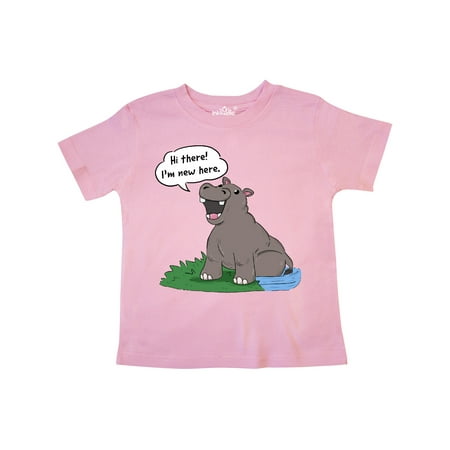 Inktastic Hi There I m New Here Hippo Gift Toddler Boy or Toddler Girl T-Shirt
Inktastic Hi There I m New Here Hippo Gift Toddler Boy or Toddler Girl T-Shirt