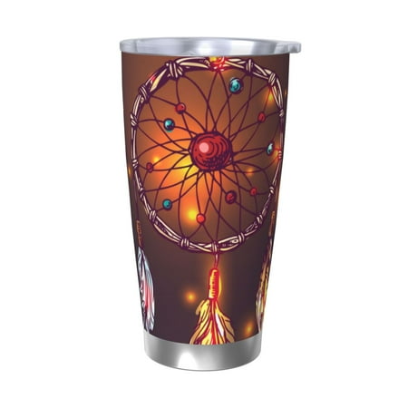 Matuu Beautiful Dreamcatcher1 for 20oz Durable Thermal Cups Keep Drinks Cold and Hot Insulated Car Mug with Lid-Without Straw
Matuu Beautiful Dreamcatcher1 for 20oz Durable Thermal Cups Keep Drinks Cold and Hot Insulated Car Mug with Lid-Without Straw
