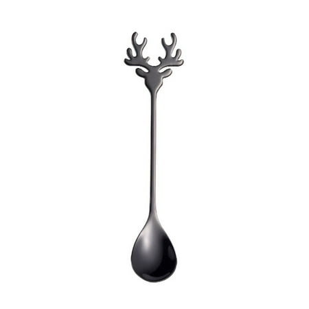 5Pcs Stainless Steel Fawn Spoon Creative Deer Head Coffee Spoon Mug Stirring Spoon
5Pcs Stainless Steel Fawn Spoon Creative Deer Head Coffee Spoon Mug Stirring Spoon