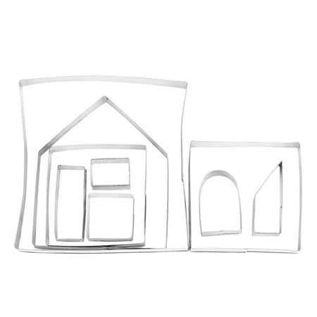 New Christmas 9Pcs/Set Cookie 3D Gingerbread House Stainess Steel Fondant Cake Mould Biscuit Mold
New Christmas 9Pcs/Set Cookie 3D Gingerbread House Stainess Steel Fondant Cake Mould Biscuit Mold