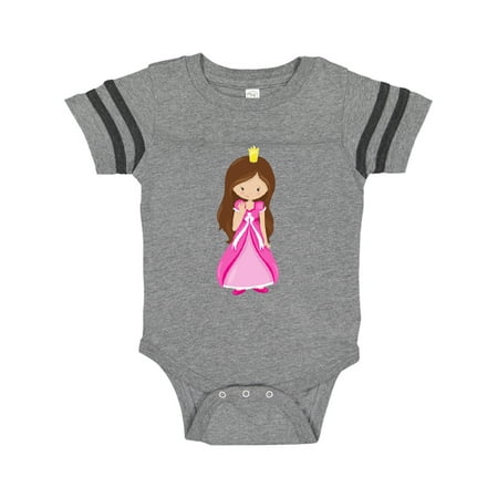 Inktastic Cute Princess Brown Hair Princess In Pink Dress Gift Baby Girl Bodysuit
Inktastic Cute Princess Brown Hair Princess In Pink Dress Gift Baby Girl Bodysuit