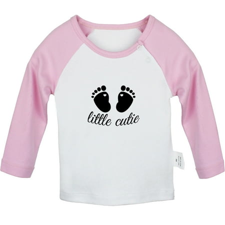 Little Cutie Novelty T shirt For Baby Newborn Babies T-shirts Infant Tops 0-24M Kids Graphic Tees Clothing (Long Pink Raglan T-shirt 6-12 Months)
Little Cutie Novelty T shirt For Baby Newborn Babies T-shirts Infant Tops 0-24M Kids Graphic Tees Clothing (Long Pink Raglan T-shirt 6-12 Months)