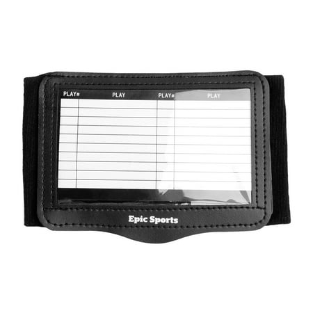 Football Coaching Board Professional Basketball Coaching Board Wrist Play Wristband Heavy Duty Football Wristbands (Black)
Football Coaching Board Professional Basketball Coaching Board Wrist Play Wristband Heavy Duty Football Wristbands (Black)