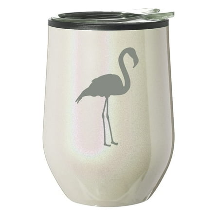 Stemless Wine Tumbler Coffee Travel Mug Glass With Lid Gift Flamingo (Pearl Glitter)
Stemless Wine Tumbler Coffee Travel Mug Glass With Lid Gift Flamingo (Pearl Glitter)