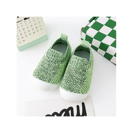Lumento Boys Girls Walking Shoes Mesh Sock Sneakers Slip On Casual Shoe Breathable Flats Gym Lightweight Patchwork Green 7.5C
Lumento Boys Girls Walking Shoes Mesh Sock Sneakers Slip On Casual Shoe Breathable Flats Gym Lightweight Patchwork Green 7.5C