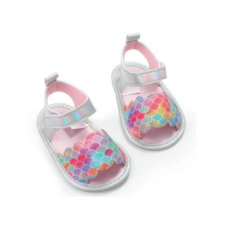 Carolilly Baby Sandals Toddler Fish Scale Anti-Slip Footwear Walking Shoes Prewalker for Summer
Carolilly Baby Sandals Toddler Fish Scale Anti-Slip Footwear Walking Shoes Prewalker for Summer