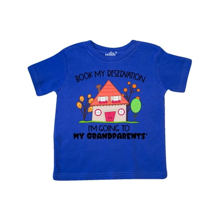 Inktastic Book my Reservation! I m Going To My Grandparents - House Gift Toddler Boy or Toddler Girl T-Shirt
Inktastic Book my Reservation! I m Going To My Grandparents - House Gift Toddler Boy or Toddler Girl T-Shirt