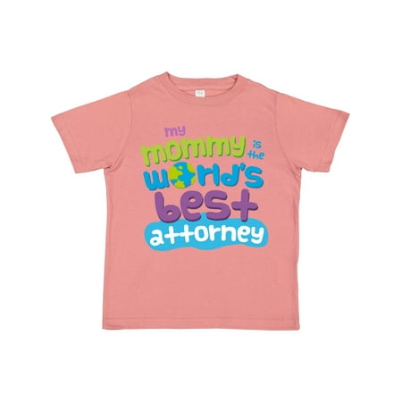 Inktastic Attorney Mom Quote Gift Gift Toddler Boy or Toddler Girl T-Shirt