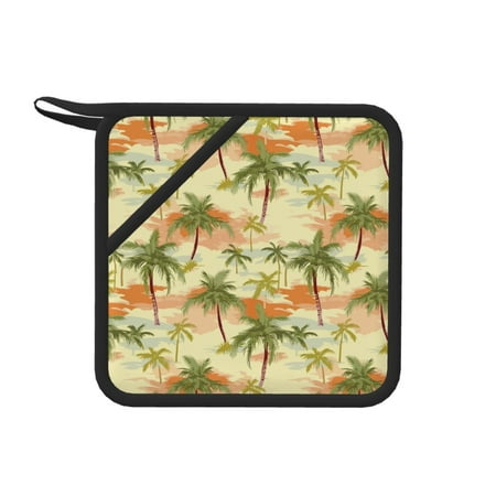 1 PCS Pot Holders for Kitchen - Heat Resistant Silicone Pot Holders with Hanging Loop Palm tree_AO Non Slip Oven Hot Pads Potholders for Decor Baking Cooking Kitchen
1 PCS Pot Holders for Kitchen - Heat Resistant Silicone Pot Holders with Hanging Loop Palm tree_AO Non Slip Oven Hot Pads Potholders for Decor Baking Cooking Kitchen