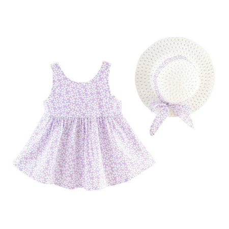 Utoimkio Toddler Girl Dresses Clearance Sleeveless Casual Dresses for Girls Toddler Baby Kids Girls Suspenders Floral Princess Dress Hat Clothes Outfits
Utoimkio Toddler Girl Dresses Clearance Sleeveless Casual Dresses for Girls Toddler Baby Kids Girls Suspenders Floral Princess Dress Hat Clothes Outfits