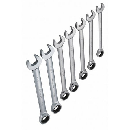 Westward Combo Wrench St Steel Fll Plish Standard 54DG23
