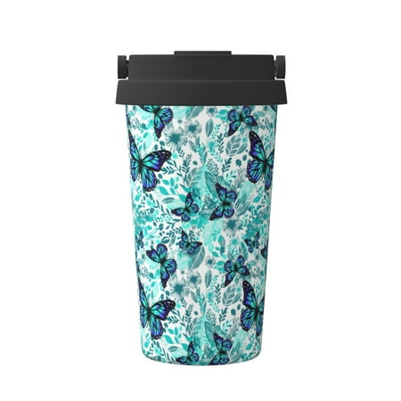 Junzan Blue Floral with Butterflies for Stainless Steel Vacuum Insulated Tumbler - Reusable Insulated Cold Brew Iced Coffee Cup Thermos -Gifts for Women Men Him Her
Junzan Blue Floral with Butterflies for Stainless Steel Vacuum Insulated Tumbler - Reusable Insulated Cold Brew Iced Coffee Cup Thermos -Gifts for Women Men Him Her