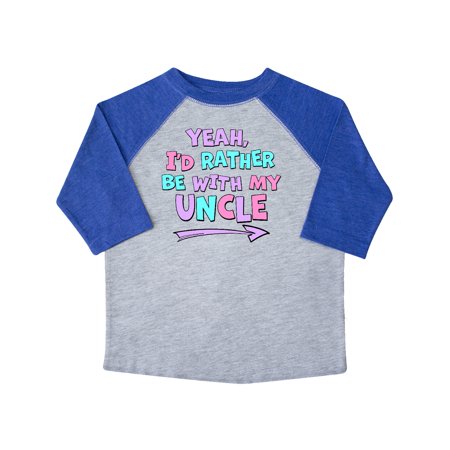 Inktastic Yeah I d Rather be with My Uncle in Pink Blue and Purple Gift Toddler Boy or Toddler Girl T-Shirt
Inktastic Yeah I d Rather be with My Uncle in Pink Blue and Purple Gift Toddler Boy or Toddler Girl T-Shirt