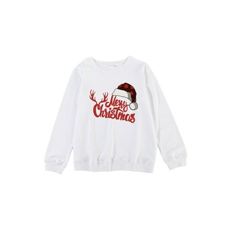 MERSARIPHY Christmas Pajamas for Family Matching Family Christmas Sweatshirts Long Sleeve Hat Print Tops
MERSARIPHY Christmas Pajamas for Family Matching Family Christmas Sweatshirts Long Sleeve Hat Print Tops