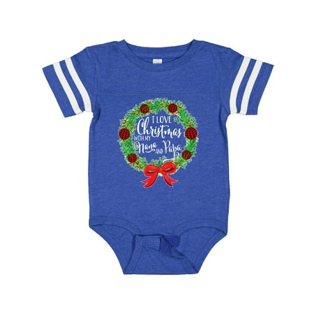 Inktastic I Love Christmas with My Nana and Papa Wreath Gift Baby Boy or Baby Girl Bodysuit
Inktastic I Love Christmas with My Nana and Papa Wreath Gift Baby Boy or Baby Girl Bodysuit