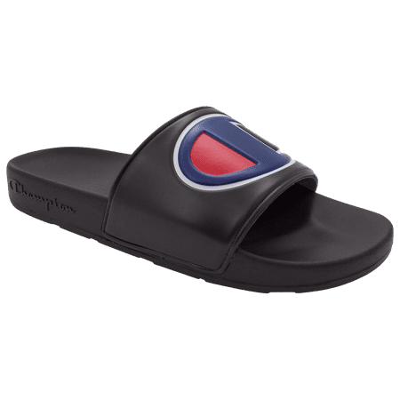 Champion IPO Mens Big Logo Comfort Slide