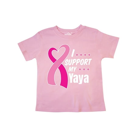 Inktastic Breast Cancer Awareness I Support My Yaya with Pink Ribbon Gift Toddler Boy or Toddler Girl T-Shirt
Inktastic Breast Cancer Awareness I Support My Yaya with Pink Ribbon Gift Toddler Boy or Toddler Girl T-Shirt