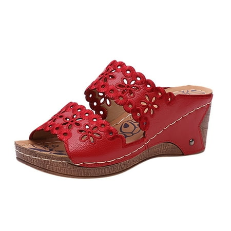 Closed Toe Sandals Women Women Solid Slip On Casual Open Toe Wedges Comfortable Beach Shoes Sandals Slippers
Closed Toe Sandals Women Women Solid Slip On Casual Open Toe Wedges Comfortable Beach Shoes Sandals Slippers