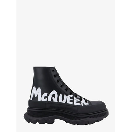 Alexander Mcqueen Man Tread Slick Man Black Sneakers