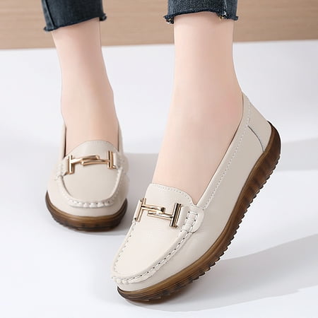 Women‘s Metal Decor Flat Loafers Comfortable & Soft Sole Slip-On Loafers Casual & Versatile Walking Shoes
Women‘s Metal Decor Flat Loafers Comfortable & Soft Sole Slip-On Loafers Casual & Versatile Walking Shoes